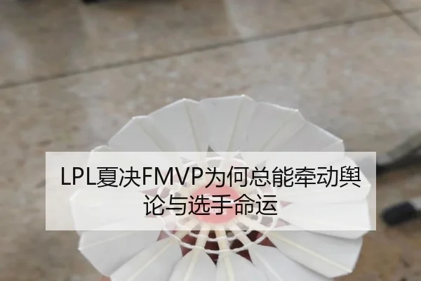 LPL夏决FMVP为何总能牵动舆论与选手命运